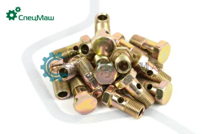 Болт-штуцер топливной трубки с 1 отв. М10х1 L-22 мм (дренажной трубки) (упак. 20 шт)