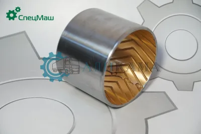 Втулка балансира МАЗ (большая) БРОНЗОВАЯ БИМЕТАЛЛИЧЕСКАЯ