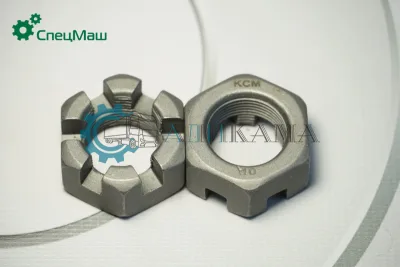 Гайка М24х1,5 пальца рулевой тяги корончатая (292957-П29) (упак. 30 шт)