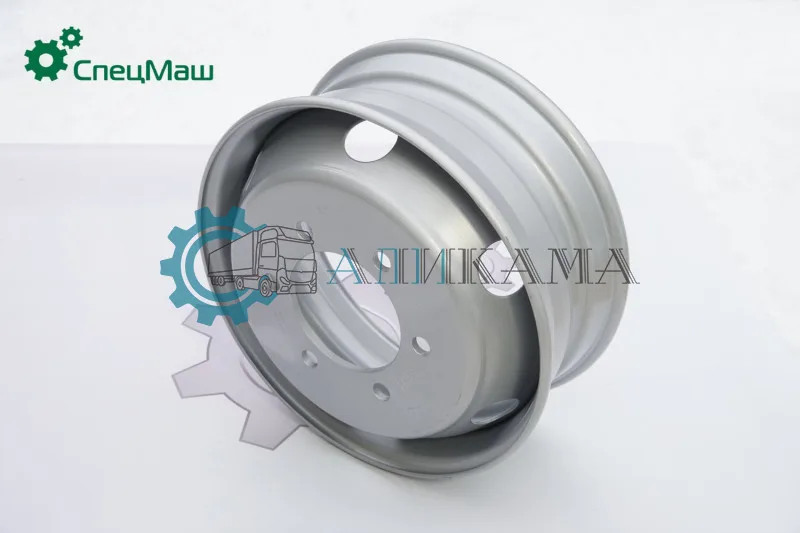 Диск колесный (6,75-19,5) 6 шпилек ГАЗон Next, ПАЗ, HYUNDAI (ТОЛЩИНА ДИСКА-11,5 мм)