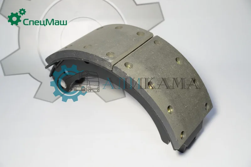 Колодка тормозная 53205 (шир.=14 см., 4/5) Евро в сборе
