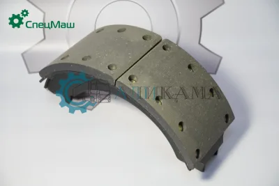 Колодка тормозная 53212 (шир.=14 см, 5/6) в сборе