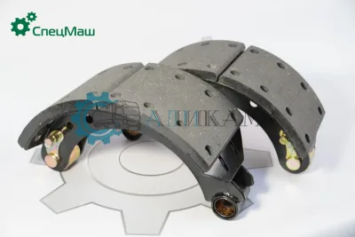Колодки тормозные МАЗ-5336 (ТОЛЩИНА АРМАТУРЫ=5 мм, шир.=16 см) (КОМПЛЕКТ 2 шт)