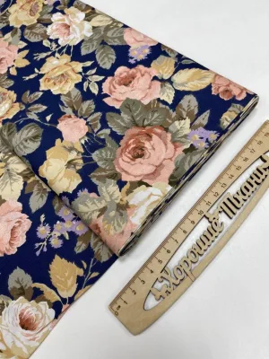 Сатин Цветы Ст111