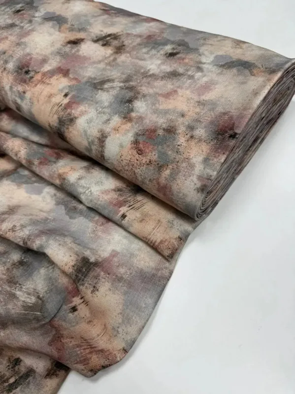 Плательная вискоза Абстракция ПВс37