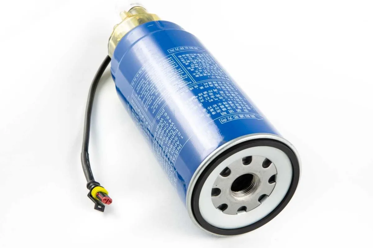 Фильтр топливный грубой очистки PL420 с подогревом (ФИШКА) Shacman sx-3254-js-384