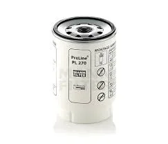 Фильтр топливный грубой очистки PL-270 С КОЛБОЙ+подогрев SHACMAN PL-270-X
