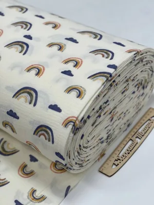 Муслин принтованный Радуги МсП34